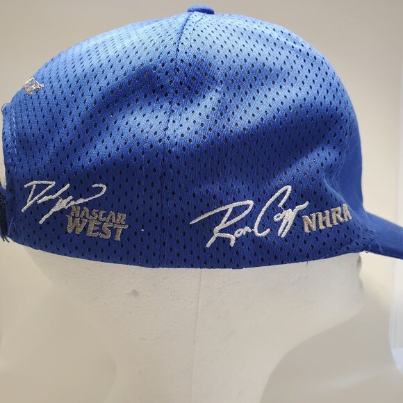 Napa Racing Baseball Hat Cap Blue Embroidered Strapback Adjustable Signature - Picture 5 of 7